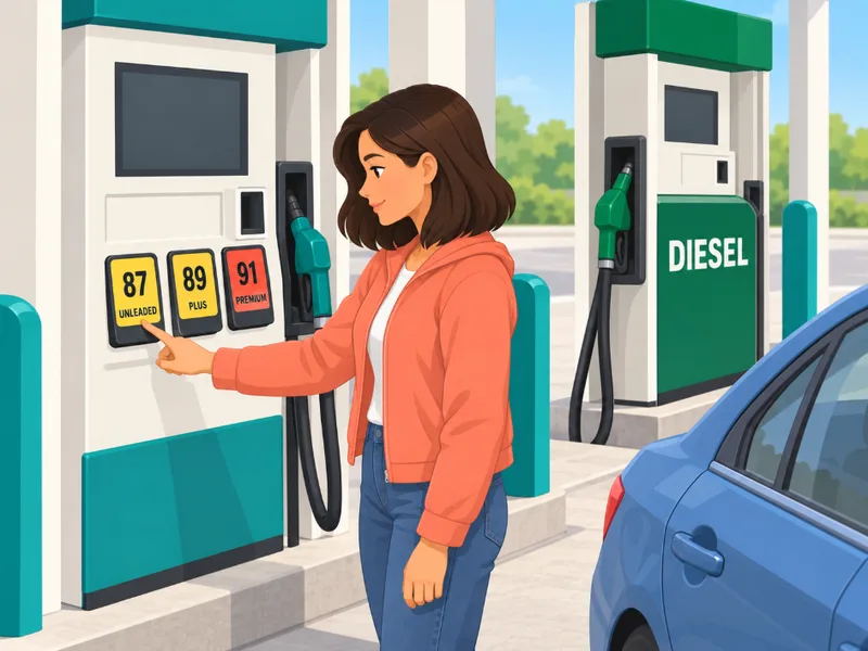 Paso 3. Elige el combustible correcto.