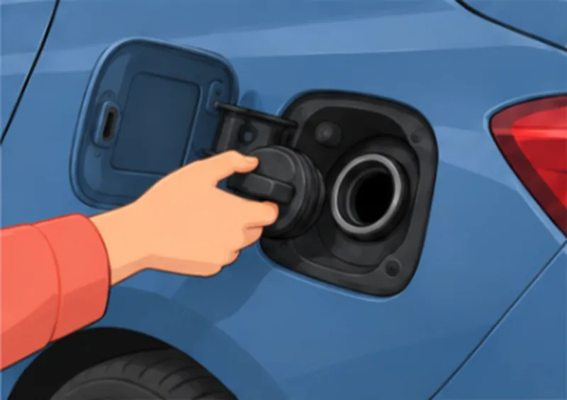 Paso 4. Abre la tapa del tanque.